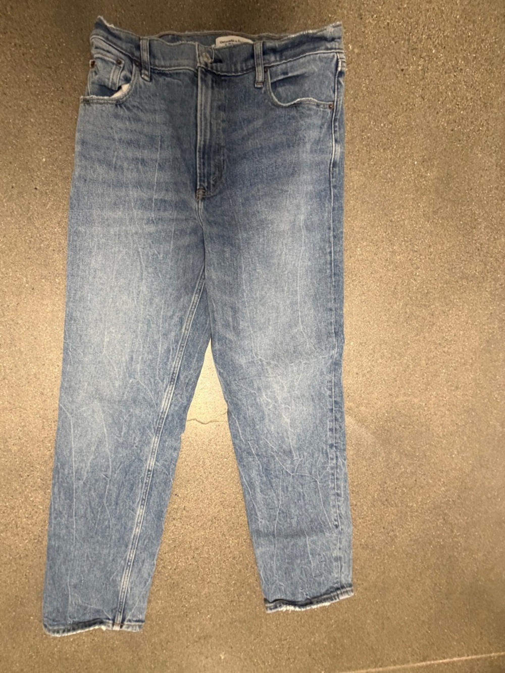 Abercrombie & Fitch Jeans Womens 30 10 R  90s Straight Ultra High Rise‎ Curve